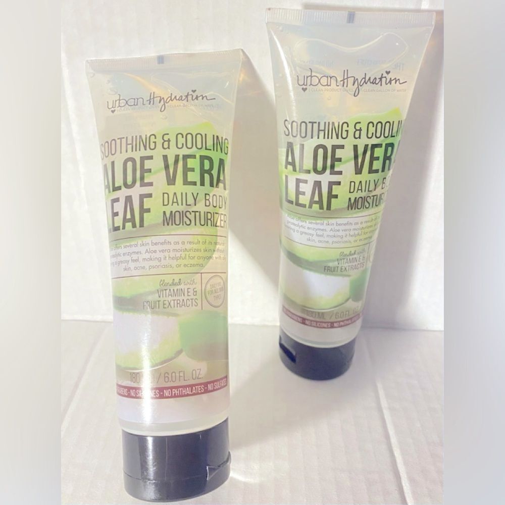 🛍️ Urban Hydration soothing & cooling
ALOE VERA LEAF daily body moisturizer 💥